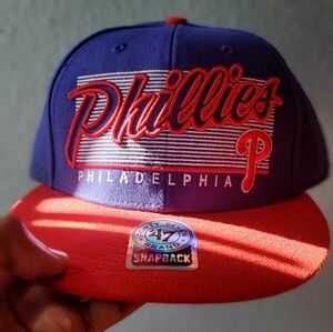 MLB Baseball. Philadelphia Phillies hat. Snapback. 47 Brand